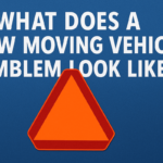 What Does a Slow Moving Vehicle Emblem Look Like?
