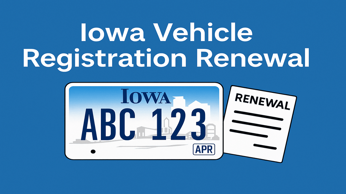 You are currently viewing Iowa Vehicle Registration Renewal: Everything You Need to Know