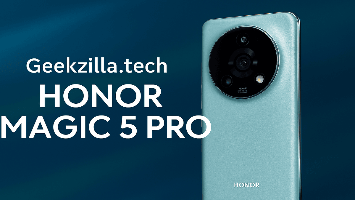 You are currently viewing Geekzilla.tech Honor Magic 5 Pro – A Flagship Worth Talking About